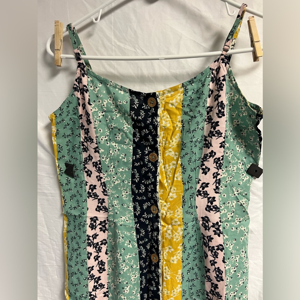 Roxy Button Down Dress Size Medium - image 2